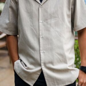 Textured Camp Shirt