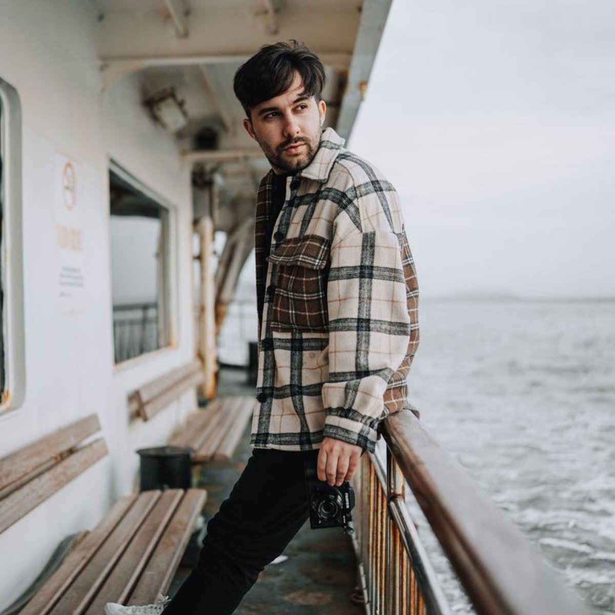 Brushed Twill Overshirt - Image 3