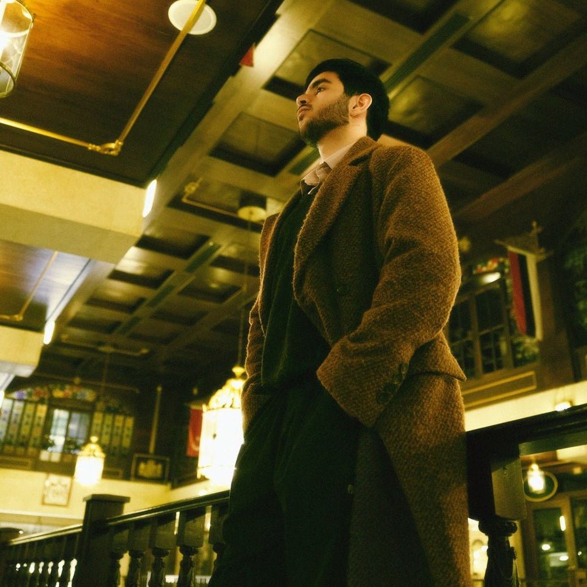 Wool Blend Car Coat - Image 3