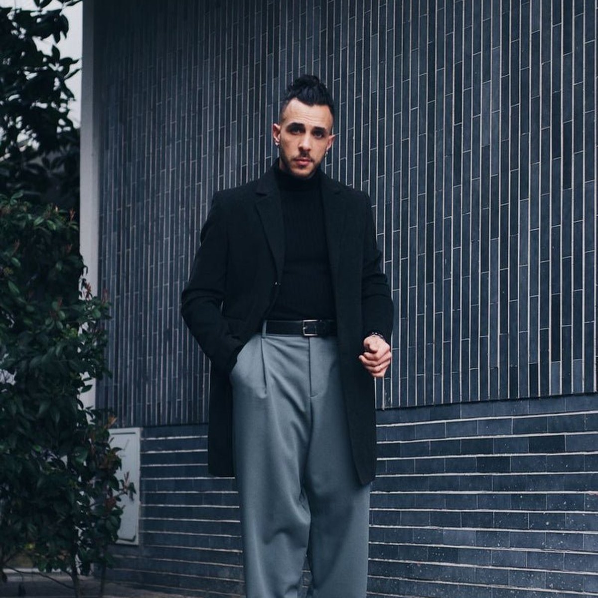 Wool Blend Trouser