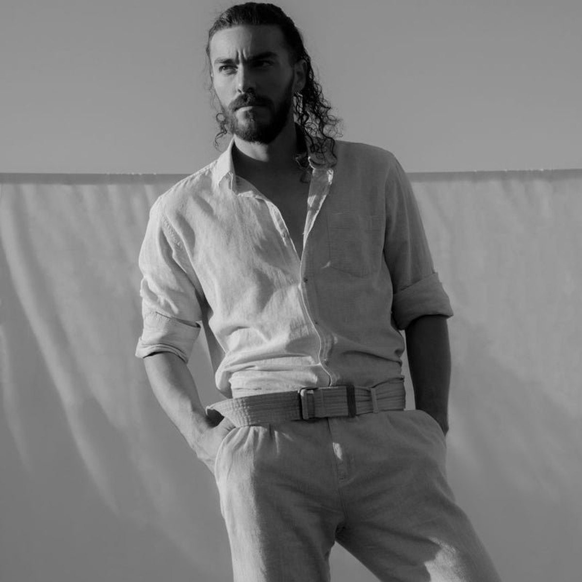 Washed Linen Shirt - Image 2