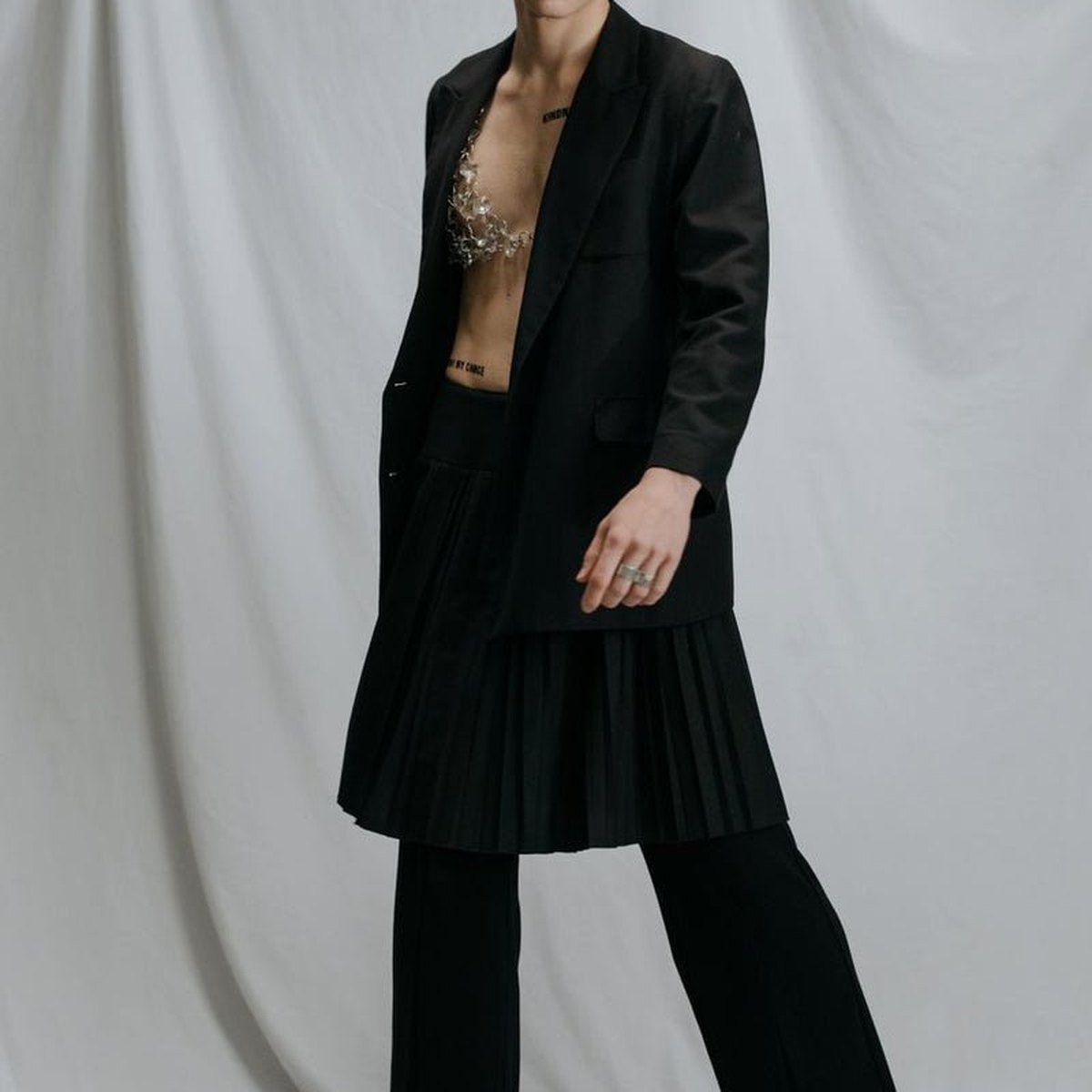 Wool Blend Trouser - Image 3